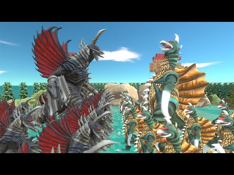 Gigan 197X vs Gigan Final Wars – Who Is the Strongest? | Animal Revolt Batlle Simulator