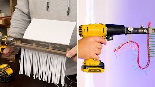 Take Your Skills to the Next Level! 🤝🔧Crazy Drill Bits & Repair Hacks Tested