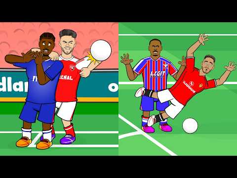 RICE HANDBALL! CUNHA DIVE!😠 (Arsenal 2-1 Chelsea, Man Utd 2-1 Crystal Palace Goals Highlights)