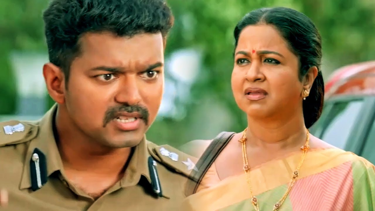 विजय ड्यूटी और फैमिली मिक्स नहीं करता है l Theri Movie Best Comedy Scene