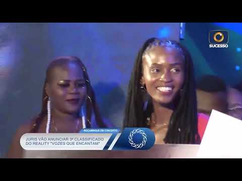 Vencedora do terceiro lugar do Vozes que Encantam