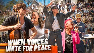 Download lagu This beautiful flashmob in Paris will give you goosebumps. mp3