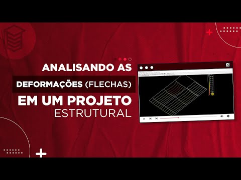 ANALISANDO as DEFORMAÇÕES (FLECHAS) em um PROJETO ESTRUTURAL