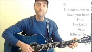 Welcome to my morning (Farewell Andromeda)   John Denver  (cover) with chords and lyrics