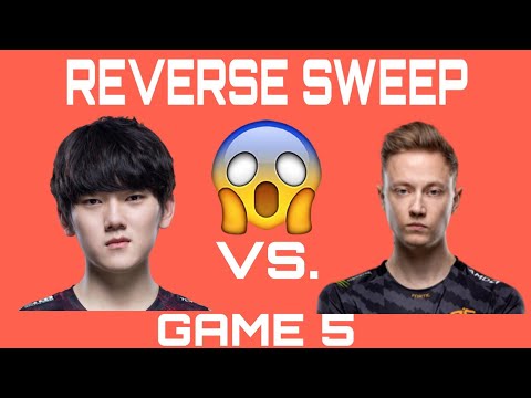 TES REVERSE SWEEP FNC AT WORLDS! GAME 5 TES vs FNC HIGHLIGHTS