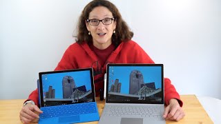 Microsoft Surface Book vs. Surface Pro 4 Comparison