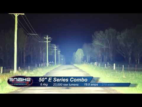 Rigid industries 50" E Series LED Light Bar Combo - Snake Racing