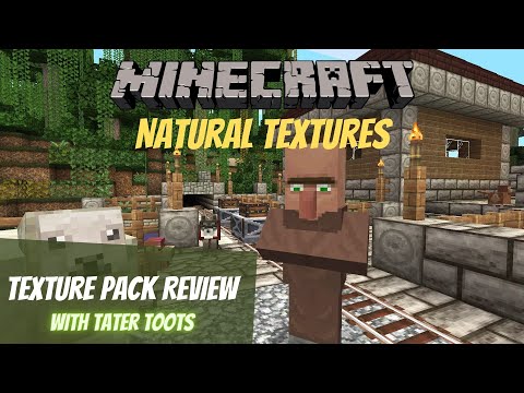Minecraft Natural Texture Review - Minecraft Store Official Trailer - Texture Pack Review