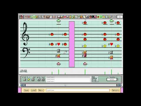 Crystal Caves 1 (Ms. Pac-Man Maze Madness) - Mario Paint