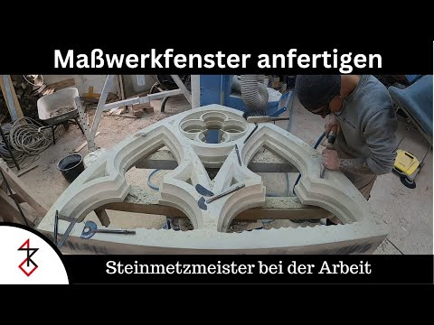 Wie man einen Stein meißelt | Handwerkskunst | Steinmetzmeister bei der Arbeit | Kunst aus Stein