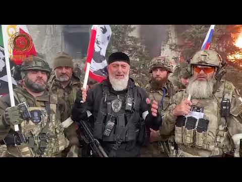 Chechen Forces Recorded Outside Azovstal Plant in Mariupol