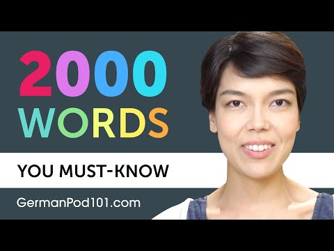 2000 Words Every German Beginner Must Know