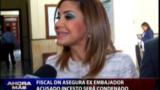 Fiscal asegura Donni Santana será condenado por incesto