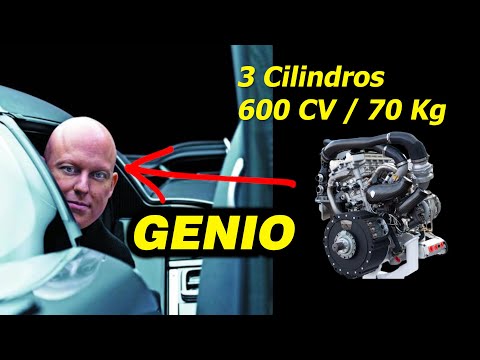 EL MOTOR FREEVALVE 3L DE  KOENIGSEGG es UNA OBRA de ARTE AUTOMOTRIZ (y lo montará el GEMERA)