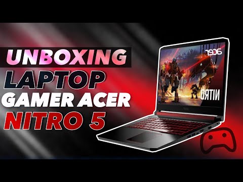 Unboxing Laptop Gamer Acer Nitro 5 en Español (MX)