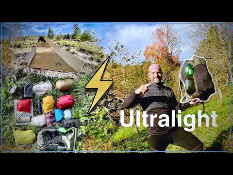 Ultralight Trekking Packliste - Tagelang ! 25l Rucksack ! unter 0  Grad !  - Geht das ?