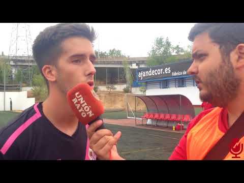 Jesús Mena tras el Trival Valderas 2-1 Rayo Vallecano B