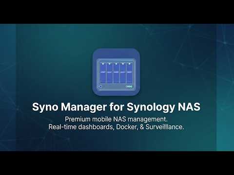 Syno Manager for Synology NAS