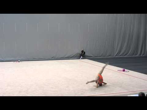 Jelizaveta Gamalejeva Latvian Championships 2013 ball final