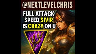 FULL ATTACK SPEED SIVIR ON URF IS CRAZY!