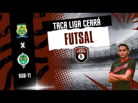 Taça Liga Ceará Futsal 2025: Guaiúba x CMF - Categoria Sub-11
