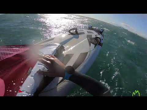 When you are sailing with 7.0 sail and find more than 40 knots