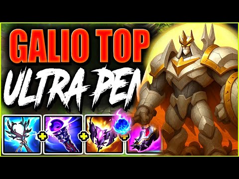 I went for the Most MAGIC AP PEN possible on Galio to COUNTER THE FULL TANK CHO'GATH | s15 Gameplay