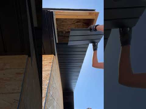 Southern Utah Aluminum Soffit Installation - Construction Time Lapse