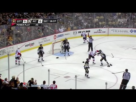 Alex Chiasson vs Zach Sill Dec 6, 2014