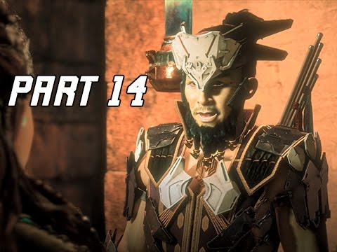 Horizon Zero Dawn Walkthrough Part 14 - Hunter's Lodge (PS4 Pro Let's Play Commentary)