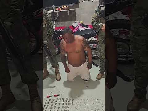 Capturan a alias Chino en Los Ríos: explosivos, hierbita y una pregunta incómoda  ¿saldrá otra vez?