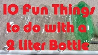 10 Fun Things to do with a 2 Liter Bottle - Soda Bottle Crafts