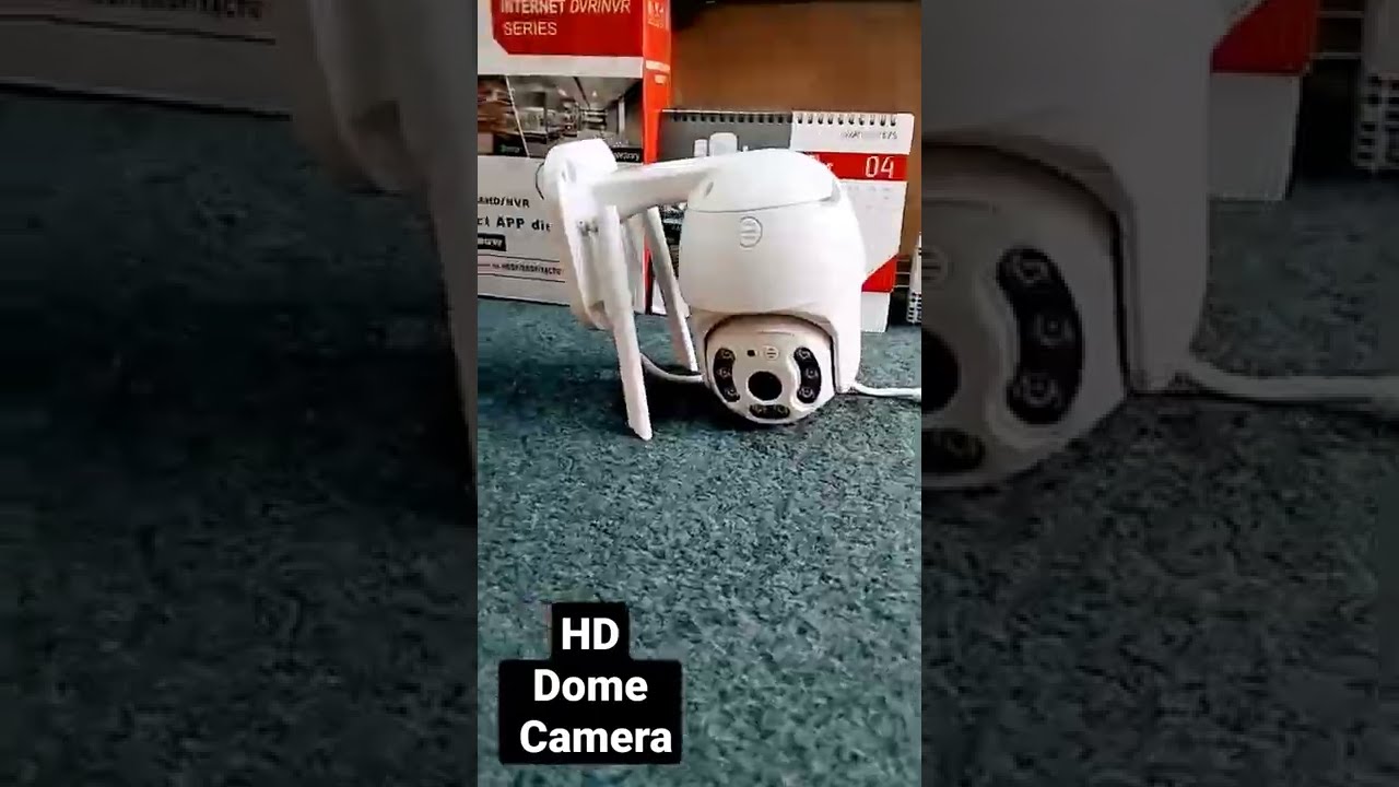 HD WIRELESS PTZ DOME CAMERA OUTDOOR / INDOOR V380 PRO WITH RJ45 #V380 #V380PRO