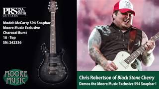 Video thumbnail for Chris Robertson Demos PRS McCarty 594 Soapbar 10-Top by MooreMusicGuitars