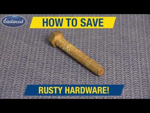 How to Remove Rust From Hardware! Best Rust Remover - Fast Etch from Eastwood!