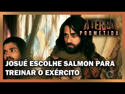 Josué escolhe Salmon para treinar o exército e deixa hebreus indignados | A TERRA PROMETIDA