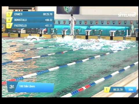 Serie 30 dei 100 Stile Libero  Assoluti Maschi Master - Campionati Regionali Masters 2014 di Veneto