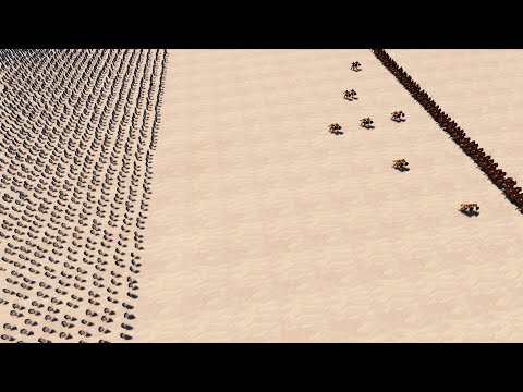 18 GOLDEN KNIGHTS, 150 SPARTANS Vs 16,000 PENGUINS ULTIMATE EPIC BATTLE SIMULATOR UEBS