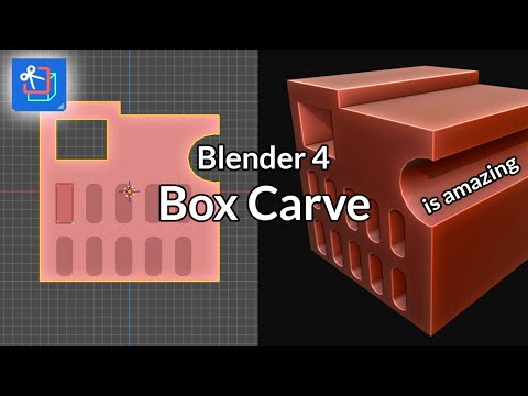 Blender's new Box Carve tool is amazing - Blender Secrets