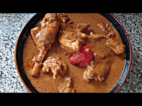 Sauce Arachide,la recette #cuisineivoirienne