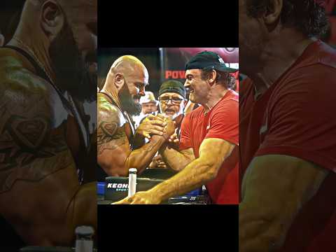 The one who wanted to humiliate was humiliated 🔥🥶  WWE wrestler vs Devon Larratt #armwrestling