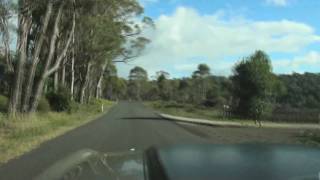 preview picture of video 'Targa Tasmania 2010 TS23-Deloraine in our 1973 Mach 1 Mustang'