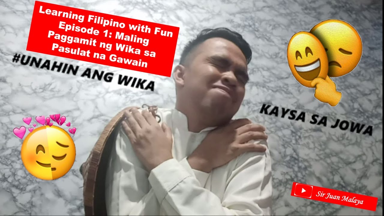 LEARNING FILIPINO WITH FUN: Maling Paggamit ng Wika sa Pasulat na Gawain ng mga TUTA (Grade 7)