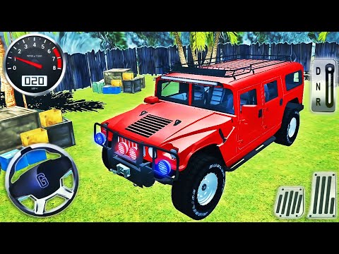 Offroad Hammer Jeep Driver Simulator 2020 - SUV 4x4 Luxury Stunts Racing - Android GamePlay