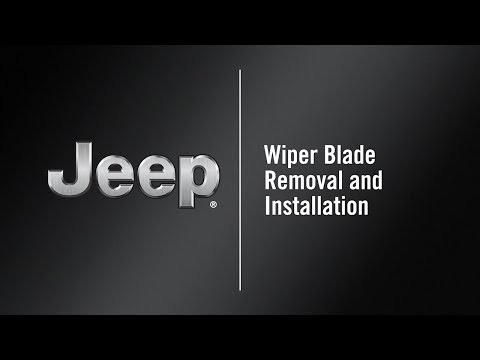 Wiper Blade Removal and Installation | How To | 2020 Jeep Wrangler