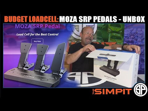 Inexpensive Load Cell Pedals - Moza Racing SRP Pedal Set Unboxing, Assembly and First Look