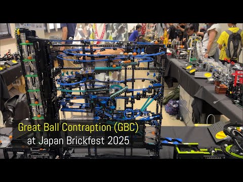 Great Ball Contraption (GBC) at Japan Brickfest 2025