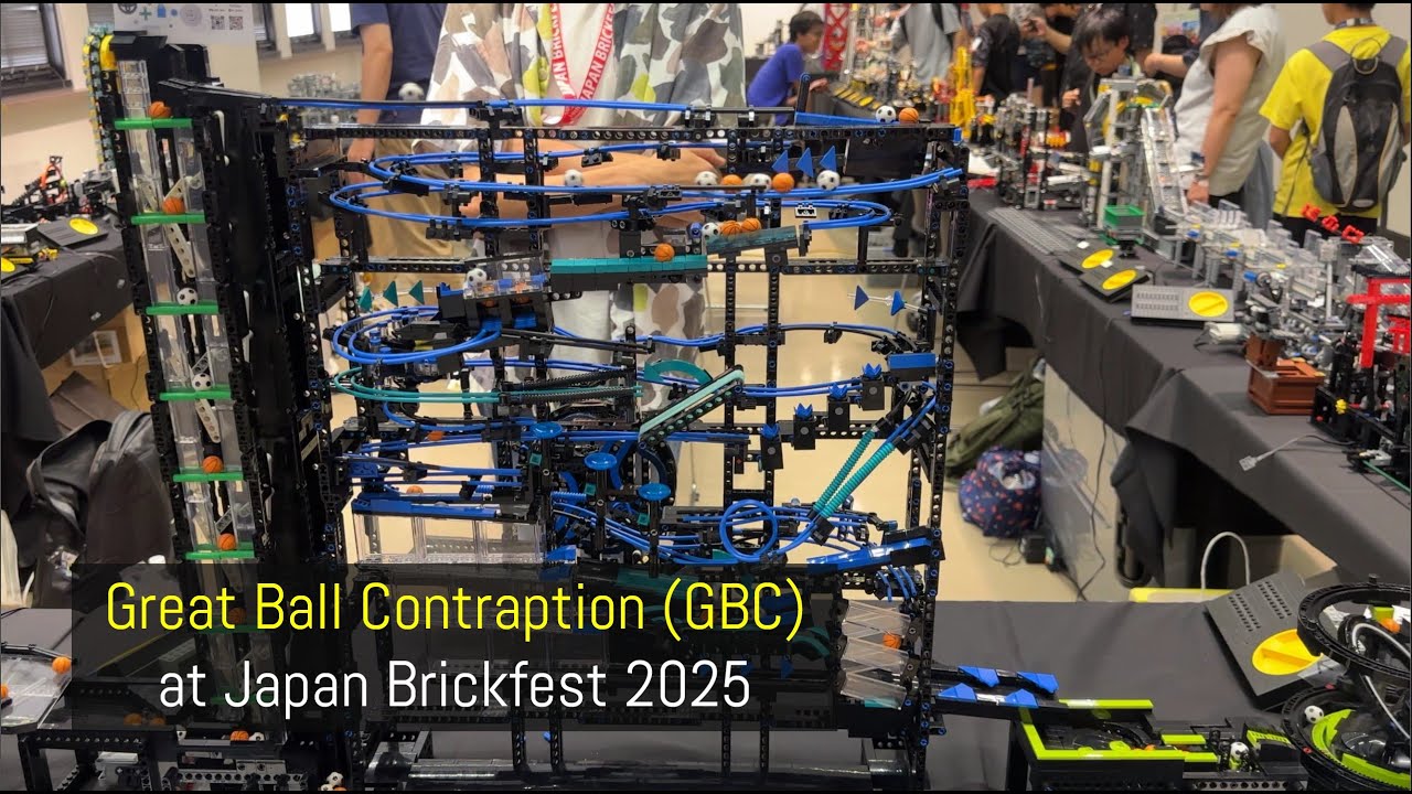 Great Ball Contraption (GBC) at Japan Brickfest 2025
