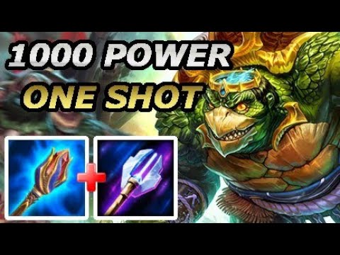 1000 POWER ONE-SHOT KUZENBO BUILD - Season 8 Masters Ranked 1v1 Duel - SMITE