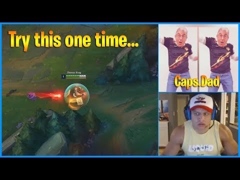 Caps' Dad Responded to Doinb's Challenge | AP Lee Sin URF | LoL Daily Moments Ep 703
